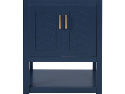 Modern Bathroom Vanity With Elegant Twill Design