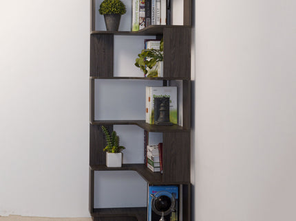 L-Shaped Design Corner Bookshelf