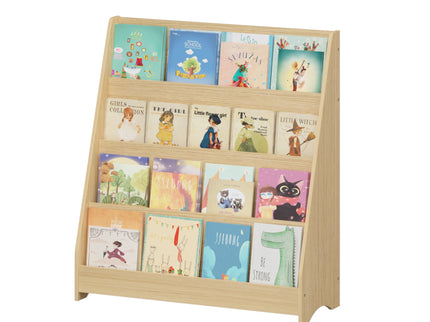 4 Tier Bookshelf, Toddler Book Display Shelves
