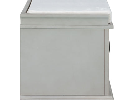 Hearth & Haven Daisy - Storage Bench With 2 Drawers And 2 Cabinets