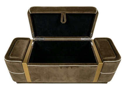 Storage Bench Upholstered Ottoman Bed End Bench With Lift Top Storage