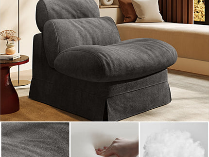 Accent Chair, Soft Medium Firm Upholstery For Living Room