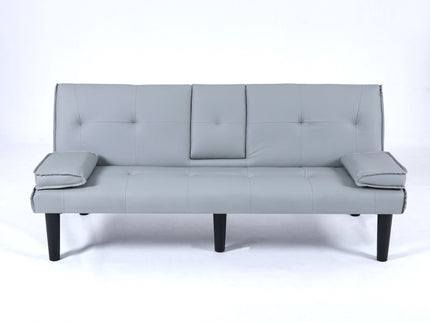 Sofa Bed With Foldable Design And Cup Holder