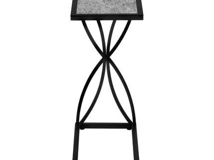 Accent Table C - Shaped, Modern - Gray
