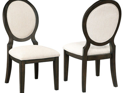 Fulton - Oval Back Dining Side Chair (Set of 2) - Espresso