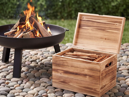 15 Lbs Fatwood Fire Starter Sticks With Box, 100% Natural Kindling Wood, Pine Firewood Firestarter For Campfire, Stove, Fireplace, Bonfires, Grill - Natural