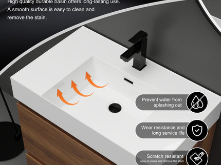 Modern Freestanding Bathroom Vanities With Single Sink Combo