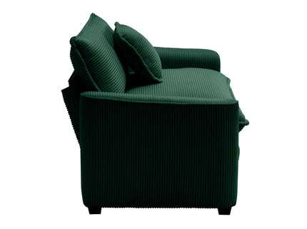 Modern Classic Fabric Single Chair Deep Seat Sofa With Pillow