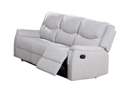Modern Contemporary Style Recliner Sofa With Plush Armrest And Headrest