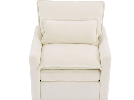 Modern Single Seat Accent Chair With Side Storage Pockets