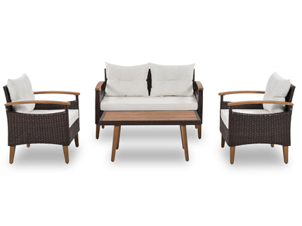 4 Piece Garden Furniture, Patio Seating Set
