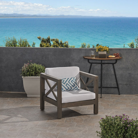 Brava - Mid - Century Modern Club Chair With Water Resistant Cushions