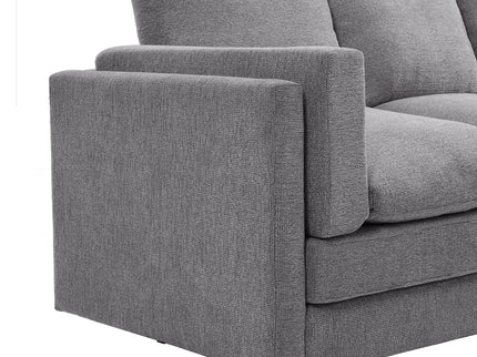 3 Seater Sofa With Dual Layer Seat Cushions