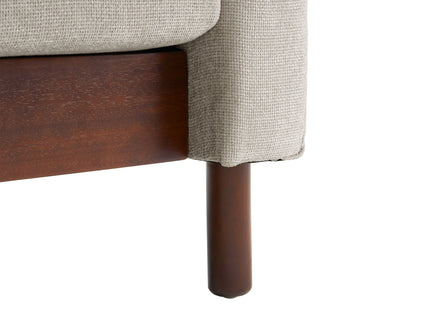 Upholstered Sofa Modern 3 Seater Sofa Couch With Tufted Design For Living Room