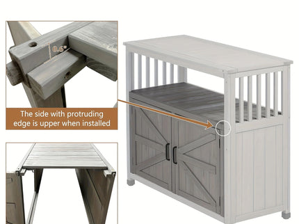 Patio Bar Table Set With Storage