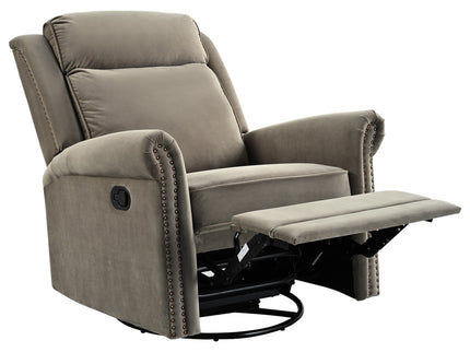 360 Degrees Swivel Recliner Manual Rocking Recliner Home With Adjustable Backrest