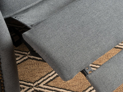 Modern Manual Push Back Recliner Chair