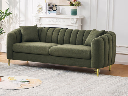 Tufted Oversized Sofa For Living Spaces