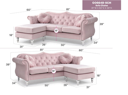 Hollywood - Sofa Chaise