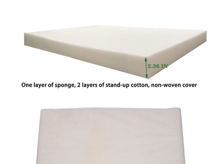 2 Piece Outdoor Chaise Lounge Cushion Set, Replacement Cushions For Patio Furniture