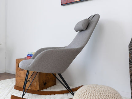 Chloe - Mid Century Modern Rocker Livingroom And Bedroom Chair