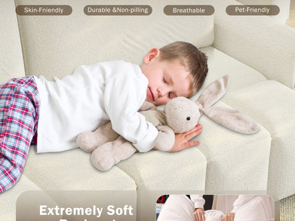 4 Seater Modern Couch With Seats Storage