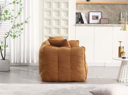 Cozy Beanbag Chair With High Resilience Foam Core For 2