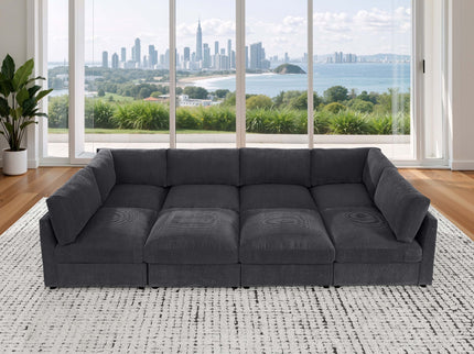 Modular Sectional With Custom Configuration