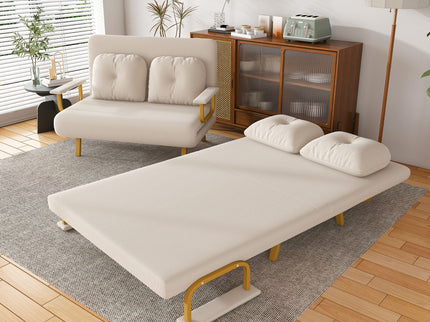 5 In 1 Convertible Sofa Bed For 2 With Adjustable Backrest