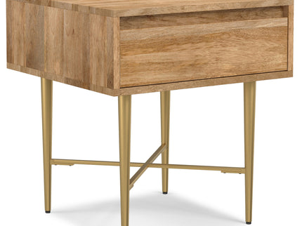 Fallon - End Table With Drawer - Natural