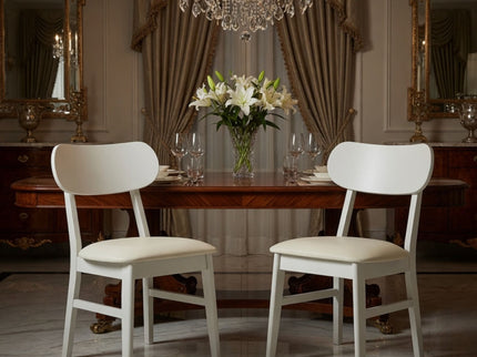 Dining Chairs (Set of 2) - White