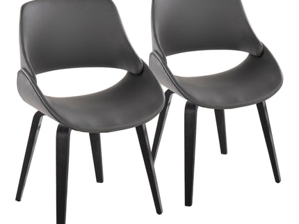 Fabrico - Mid Century Modern Comfortable Design Dining Chair (Set of 2)