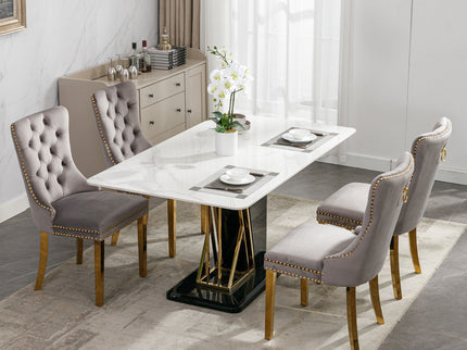 Nikki - Modern, High-End Tufted Dining Chair (Set of 2)