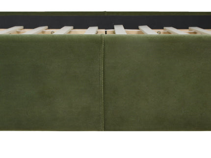 Stockholm - Modern Wavy Headboard Platform Bed
