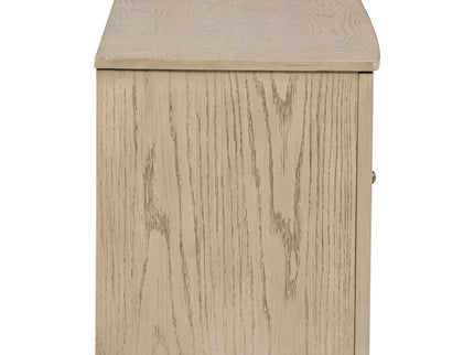Kimpton - 4 Door Cane TV Stand Media Console - Beige