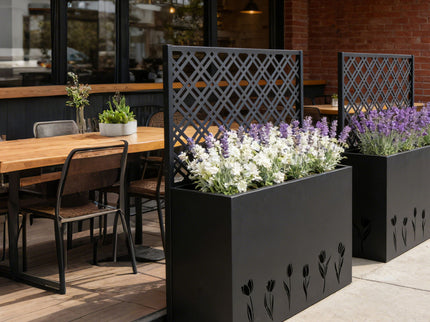 Tall Planter Raised Garden Bed With Trellis