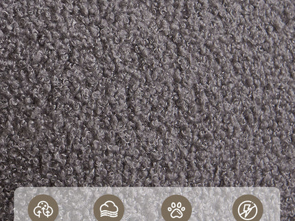 Modern Sherpa Upholstered Accent Chair, Comfortable Living Room Armchair, Lounge Chair For Bedroom, And Office