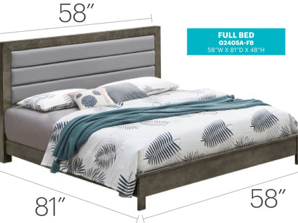 Transitional Modern Design Bed