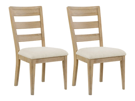 Upholstered Dining Chair (Set of 2) - Brown