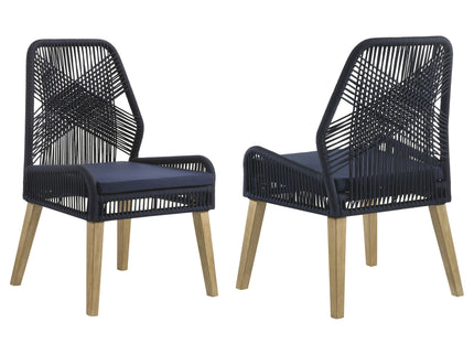 Modern Coastal Dining Chair (Set of 2)