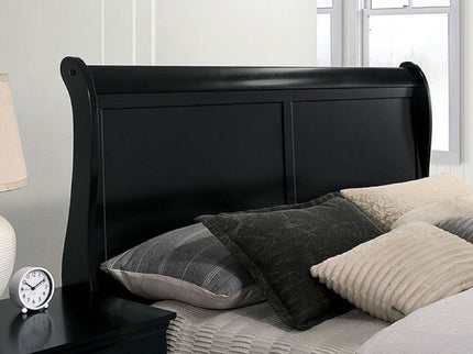 Louis Phillipe Sleigh Bed