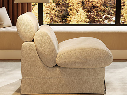 Accent Chair, Soft Medium Firm Upholstery For Living Room