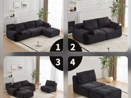 Compressed Sofa, Large Sectional Couches For Living Room