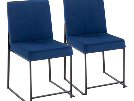 Fuji - Contemporary Modern Elegance With High Back Dining Chair (Set of 2)