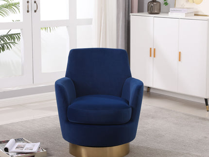 Teddy Swivel Barrel Chair, Swivel Accent Chairs Armchair For Living Room