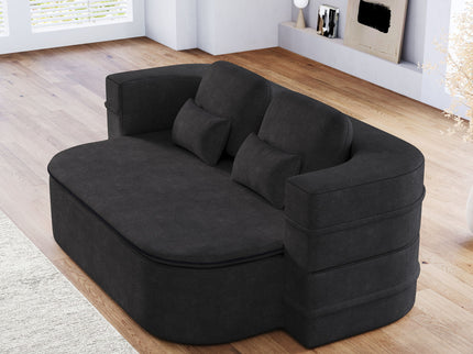 2 In 1 Foldable Sofa Bed With Multi Functional Blanket, Floor Lounge Sofa