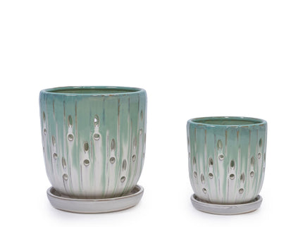 Flowerpot With Drainage Hole (Set of 2)