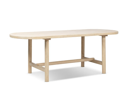 Milo - 8 Seat Oval Dining Table - Natural