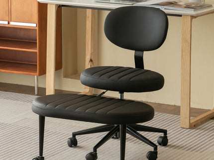 Ergonomic Cross Legged Office Chair With Back Support