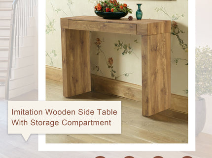 Elegant Bar Table With 2 Drawers